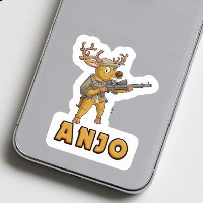 Anjo Sticker Deer Notebook Anjo Sticker Deer Gift package Image