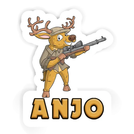 Anjo Sticker Deer Notebook Anjo Sticker Deer Gift package Image