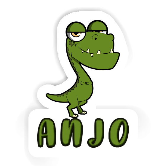 Anjo Sticker Dinosaur Notebook Anjo Sticker Dinosaur Gift package Image