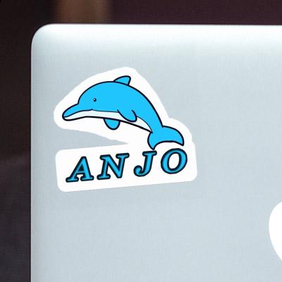 Anjo Sticker Dolphin Laptop Anjo Sticker Dolphin Laptop Image