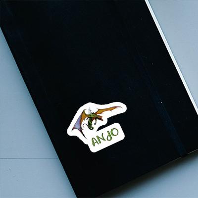 Dragon Sticker Anjo Notebook Dragon Sticker Anjo Gift package Image