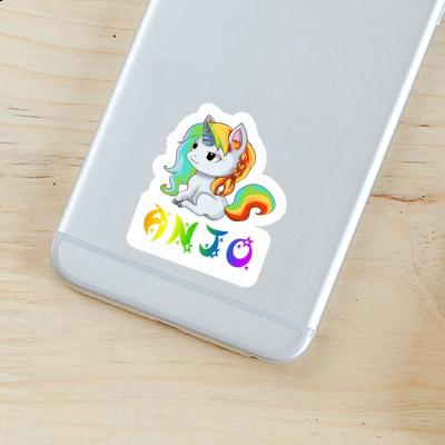 Sticker Einhorn Anjo Sticker Einhorn Anjo Image