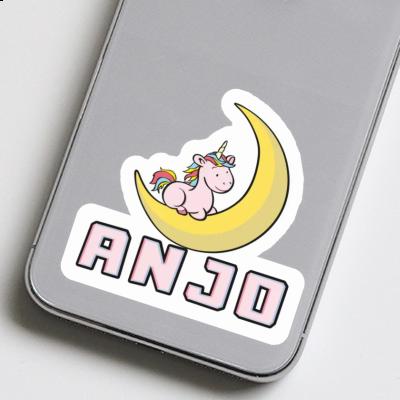 Einhorn Aufkleber Anjo Notebook Einhorn Aufkleber Anjo Gift package Image
