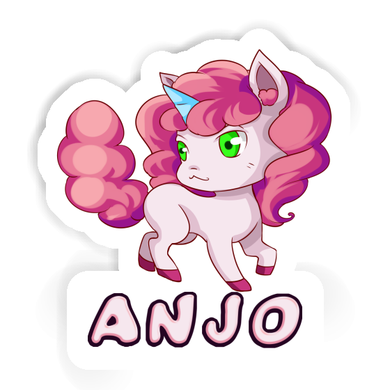 Unicorn Sticker Anjo Notebook Unicorn Sticker Anjo Notebook Image