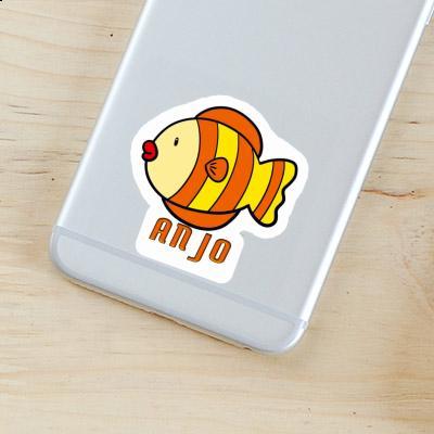 Anjo Sticker Fish Notebook Anjo Sticker Fish Notebook Image