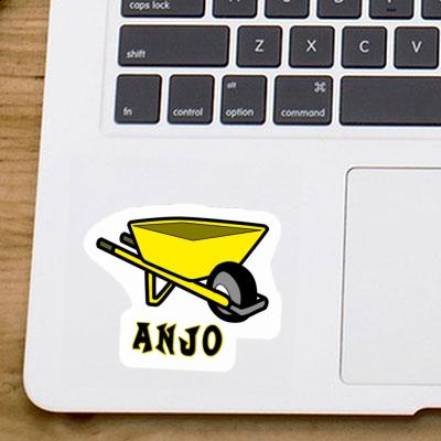 Schubkarre Aufkleber Anjo Laptop Schubkarre Aufkleber Anjo Laptop Image