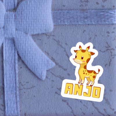 Aufkleber Giraffe Anjo Laptop Aufkleber Giraffe Anjo Laptop Image