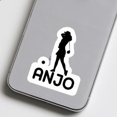 Anjo Sticker Golfer Notebook Anjo Sticker Golfer Gift package Image
