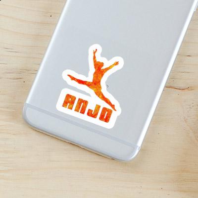 Sticker Gymnastin Anjo Notebook Sticker Gymnastin Anjo Gift package Image