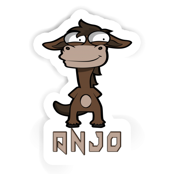 Anjo Autocollant Cheval Notebook Anjo Autocollant Cheval Notebook Image