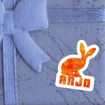 Anjo Autocollant Lapin Anjo Autocollant Lapin Image