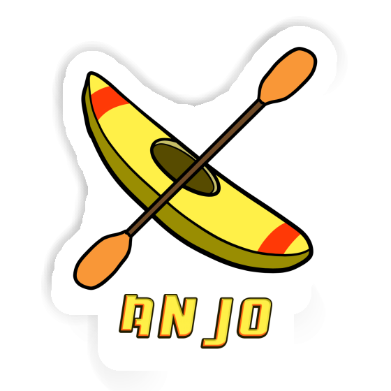 Sticker Canoe Anjo Laptop Sticker Canoe Anjo Laptop Image