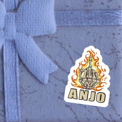 Anjo Sticker Middlefinger Anjo Sticker Middlefinger Image