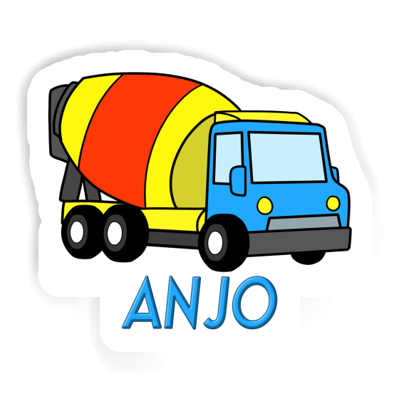 Autocollant Camion malaxeur Anjo Notebook Autocollant Camion malaxeur Anjo Gift package Image