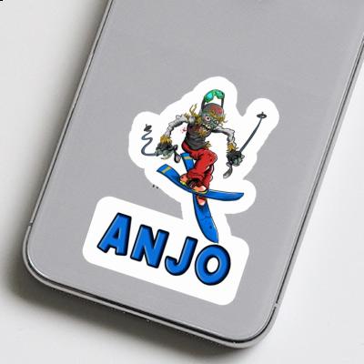 Sticker Freeride Skier Anjo Laptop Sticker Freeride Skier Anjo Laptop Image