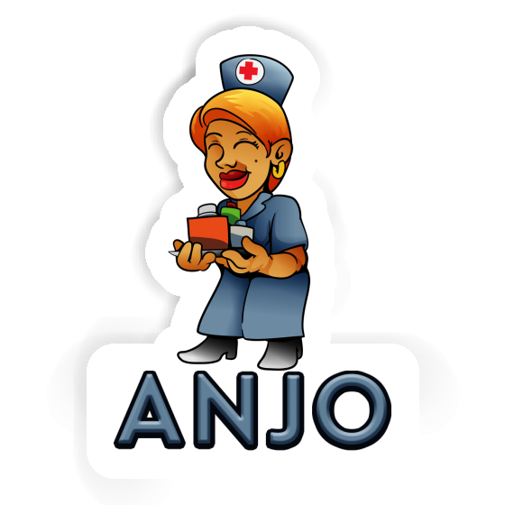 Autocollant Infirmière Anjo Autocollant Infirmière Anjo Image