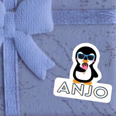 Sticker Pinguin Anjo Image