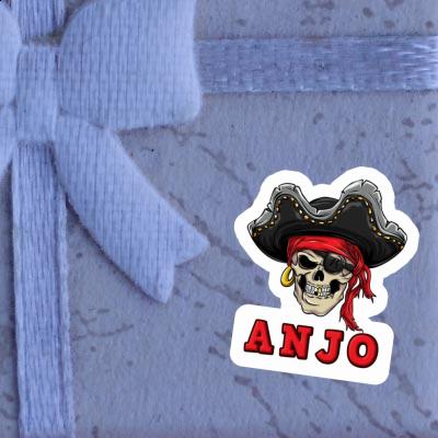 Sticker Anjo Pirate-Skull Notebook Sticker Anjo Pirate-Skull Gift package Image