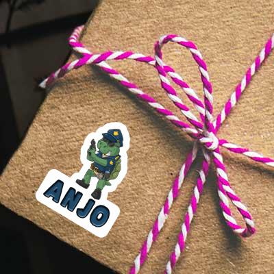 Sticker Anjo Officer Notebook Sticker Anjo Officer Gift package Image