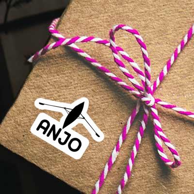 Rowboat Sticker Anjo Notebook Rowboat Sticker Anjo Gift package Image