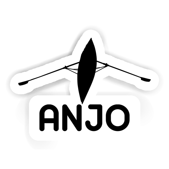 Rowboat Sticker Anjo Notebook Rowboat Sticker Anjo Gift package Image