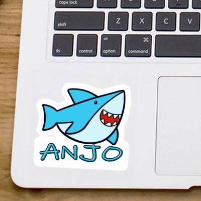 Sticker Anjo Shark Notebook Sticker Anjo Shark Gift package Image