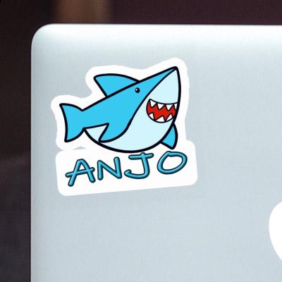 Sticker Anjo Shark Notebook Image