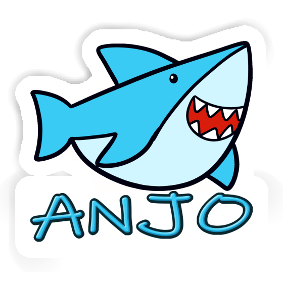 Sticker Anjo Shark Notebook Sticker Anjo Shark Gift package Image