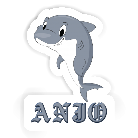 Sticker Anjo Shark Laptop Sticker Anjo Shark Laptop Image