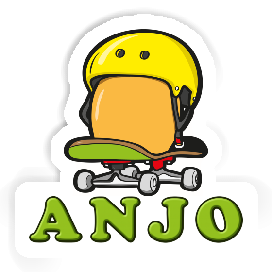 Anjo Autocollant Œuf de skateboard Notebook Anjo Autocollant Œuf de skateboard Gift package Image