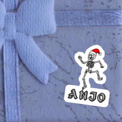 Sticker Skull Anjo Notebook Sticker Skull Anjo Gift package Image