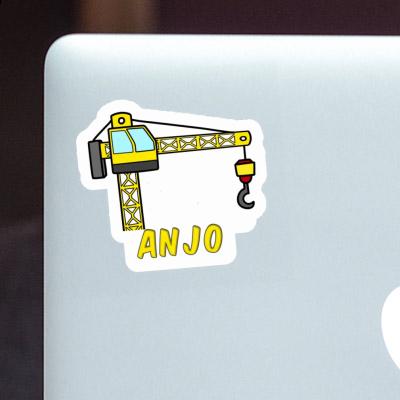 Grue à tour Autocollant Anjo Notebook Grue à tour Autocollant Anjo Gift package Image