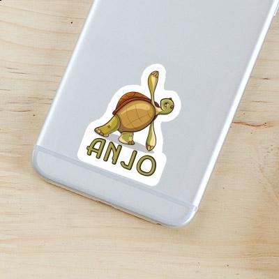 Anjo Sticker Yoga Turtle Laptop Anjo Sticker Yoga Turtle Laptop Image