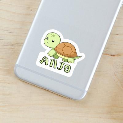 Schildkröte Aufkleber Anjo Laptop Schildkröte Aufkleber Anjo Laptop Image