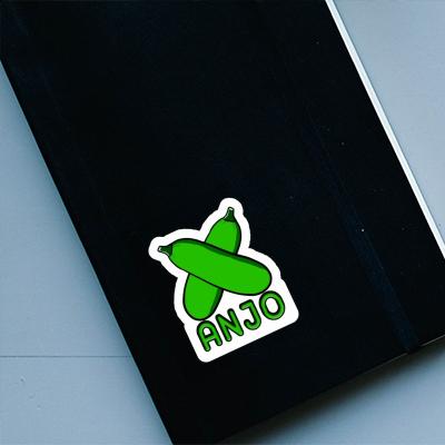 Sticker Zucchini Anjo Laptop Image