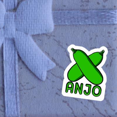 Sticker Zucchini Anjo Notebook Image