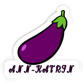 Aubergine Aufkleber Ann-katrin Image