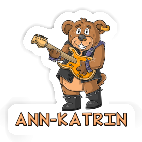 Sticker Ann-katrin Gitarrist Image