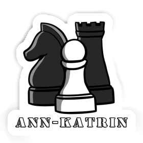 Sticker Schachfigur Ann-katrin Image