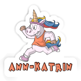 Ann-katrin Sticker Läuferin Image