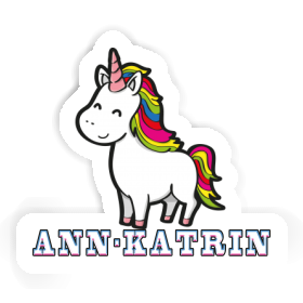 Aufkleber Ann-katrin Einhorn Image