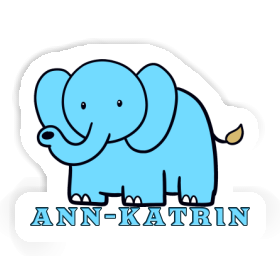 Ann-katrin Sticker Elephant Image