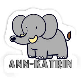 Elephant Sticker Ann-katrin Image
