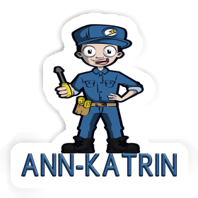 Sticker Ann-katrin Elektriker Image