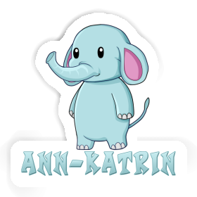 Ann-katrin Sticker Elephant Image