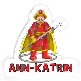 Sticker Feuerwehrmann Ann-katrin Image
