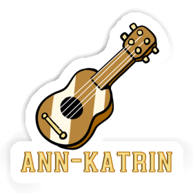 Sticker Gitarre Ann-katrin Image