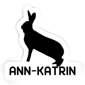 Kaninchen Aufkleber Ann-katrin Image