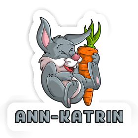 Aufkleber Hase Ann-katrin Image
