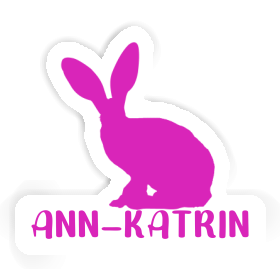 Aufkleber Ann-katrin Kaninchen Image